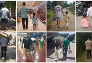 This Mom’s Been Sneaking Pics of Husband/Daughter Holding Hands Since 2014