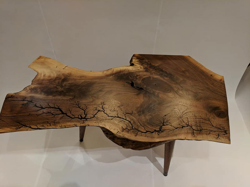 this artist burns fractals into wood and then turns it into furniture 9 This Artist Burns Fractals Into Wood and Then Turns It Into Furniture