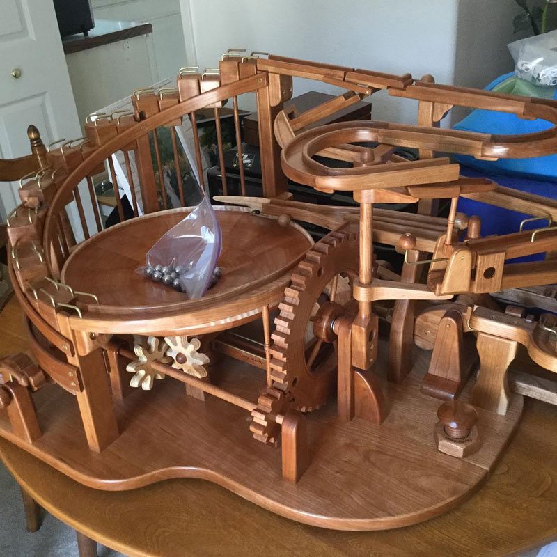 The Fantastic Gravity Well Marble Machines of Larry Marley » TwistedSifter