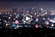 News Chopper Captures July 4th Fireworks All Over LA Even Though They’re Illegal