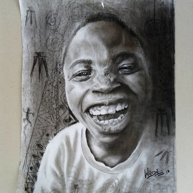 11 year old hyperrealist artist kareem waris olamilekan waspa nigeria 13 11 Year Old Hyperrealist from Nigeria Wows With Stunning Artworks