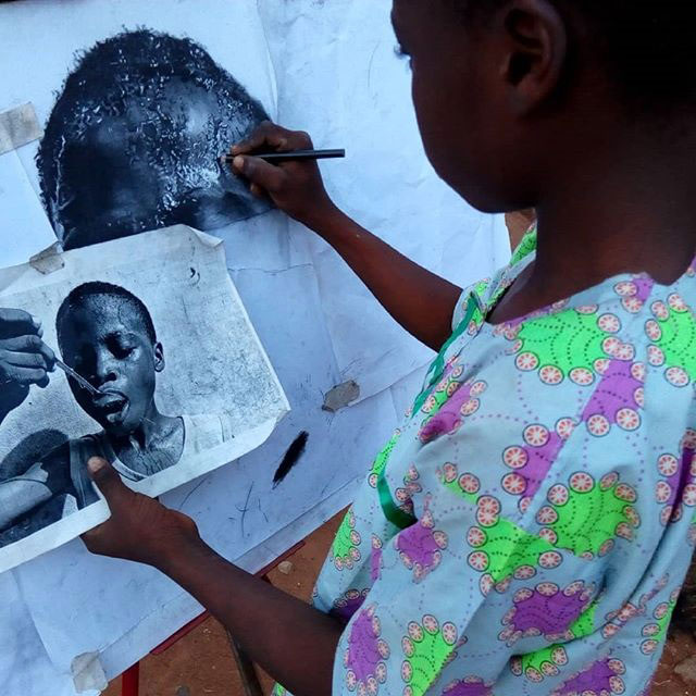 11 year old hyperrealist artist kareem waris olamilekan waspa nigeria 3 11 Year Old Hyperrealist from Nigeria Wows With Stunning Artworks