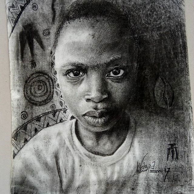 11 year old hyperrealist artist kareem waris olamilekan waspa nigeria 4 11 Year Old Hyperrealist from Nigeria Wows With Stunning Artworks