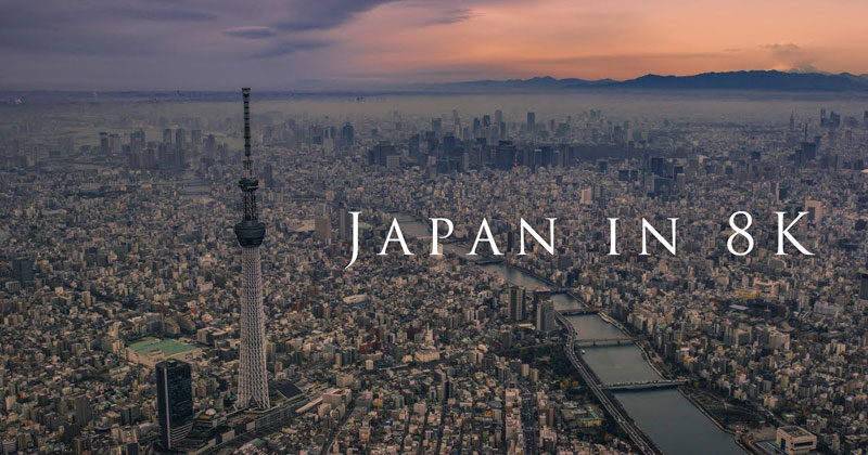 This 8K Tour of Japan is Simply Breathtaking