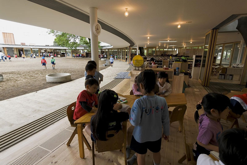 coolest kindergarten ever tezuka architects japan 8 A Japanese Architecture Firm Designed the Coolest Kindergarten Ever