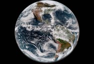 Full Disk Image of Earth’s Western Hemisphere Taken May 20, 2018