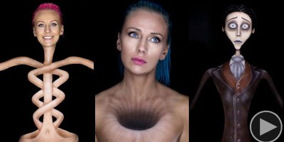 Makeup Artist Mirjana Kika Milosevic Can Transform Herself Into Anything