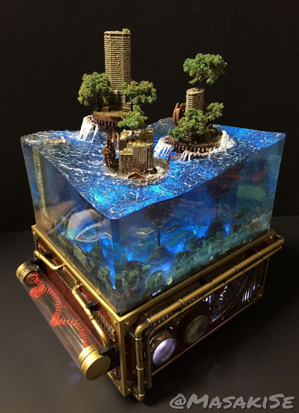 Miniature Post Apocalyptic Cityscapes by Masaki Seki (9 Photos ...