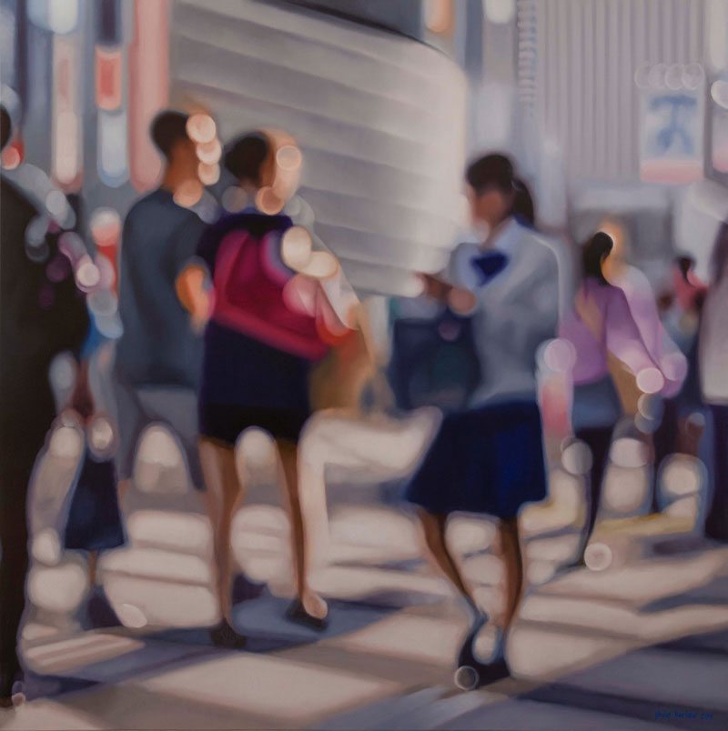painter philip barlow captures what the world looks like to people with blurry vision 2 Painter Captures What the World Looks Like to People With Blurry Vision