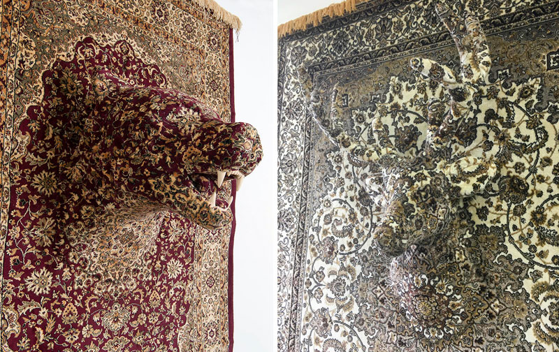 persian bear rugs by debbie lawson 2 These Persian Bear Rugs Are Awesome and I Want Them