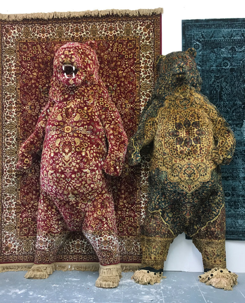 persian bear rugs by debbie lawson 3 These Persian Bear Rugs Are Awesome and I Want Them
