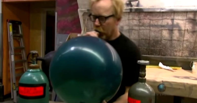 Adam Savage on the Highs and Lows of Helium and Sulfur Hexafluoride