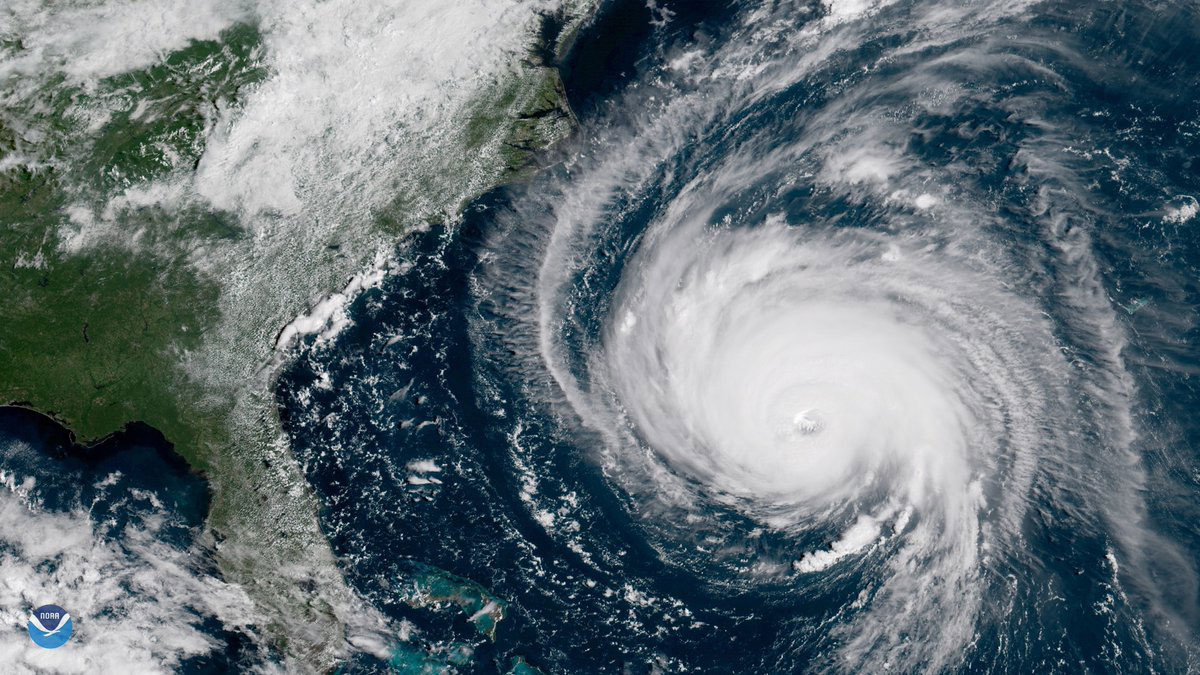hurricane florence from space 11 Hurricane Florence Looks Terrifying from Space (11 Photos)