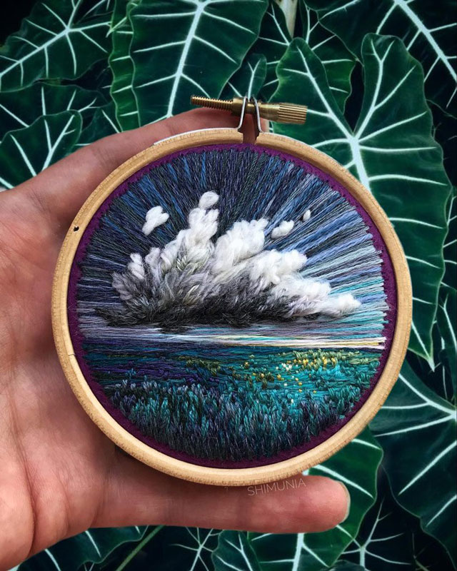needle painting embroidery by vera shimunia 14 The Amazing Needle Painting of Vera Shimunia (15 Photos)