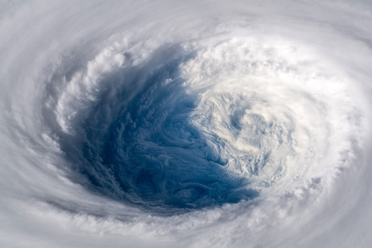 typhoon trami from space by alexander gerst 1 Alexander Gerst Captured Some Incredible Shots of Typhoon Trami from Space