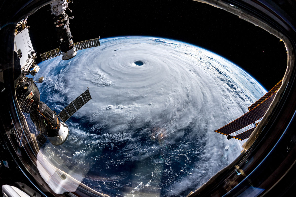 typhoon trami from space by alexander gerst 3 Alexander Gerst Captured Some Incredible Shots of Typhoon Trami from Space