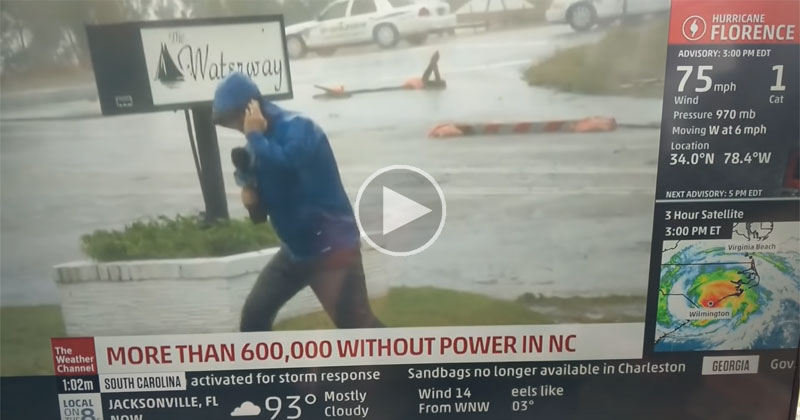 Weather Channel Reporter Makes His Dramatic Bid for Daytime Emmy
