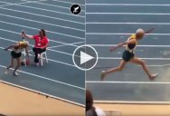 90 Year Old Man Does Amazing Triple Jump