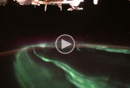 A Brief and Beautiful Timelapse of Aurora Borealis Dancing Above Earth