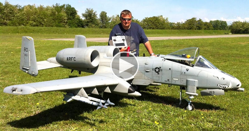 a10 rc plane kit