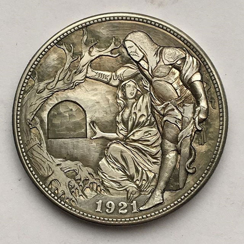 This Custom Engraved Sword Coin by Roman Booteen is Awesome » TwistedSifter