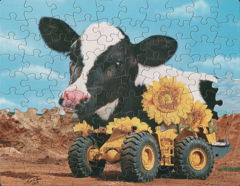 jigsaw puzzle mashups by tim klein 3 Jigsaw Puzzle Mashups by Tim Klein (9 Photos)