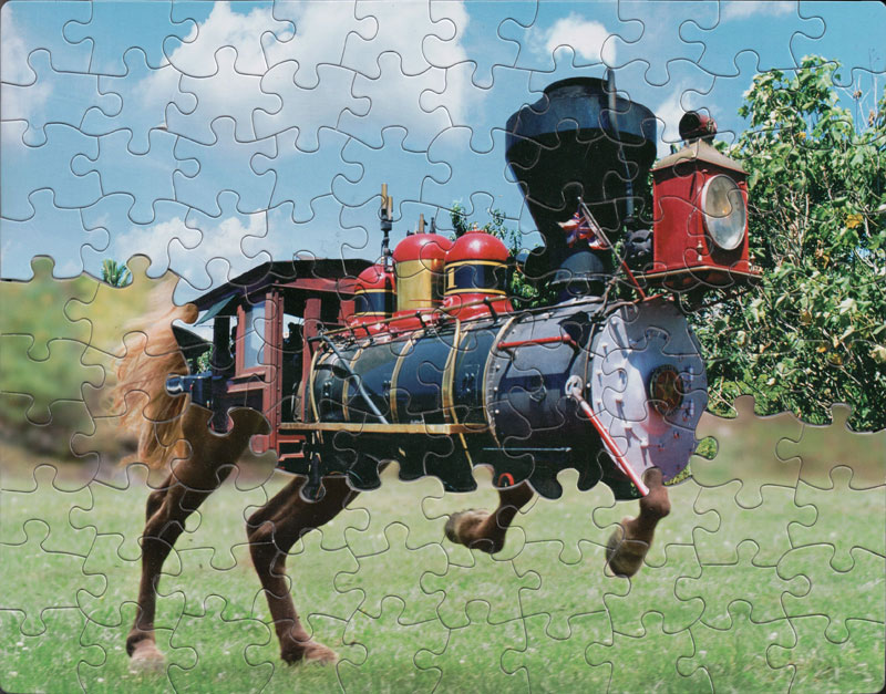 Jigsaw Puzzle Mashups by Tim Klein (9 Photos) » TwistedSifter