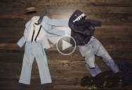 This Stop Motion Fight Sequence Using Nothing But Clothing is Bananas