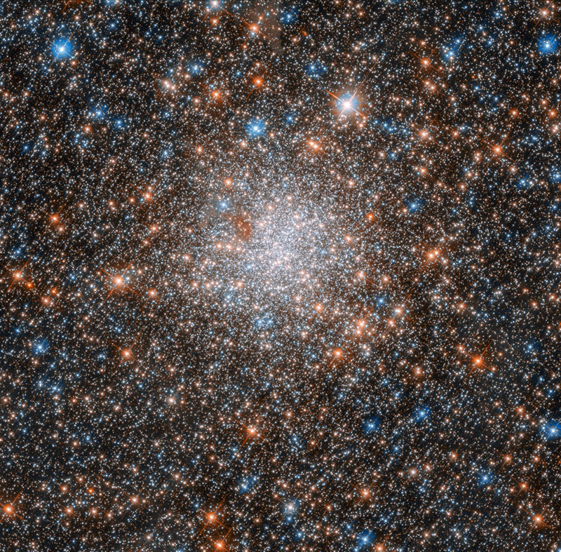 Hubble's Latest Capture of Globular Star Cluster NGC 1898