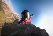 Guy Writes and Performs Own Song; Takes Flight in Wingsuit for Music Vid