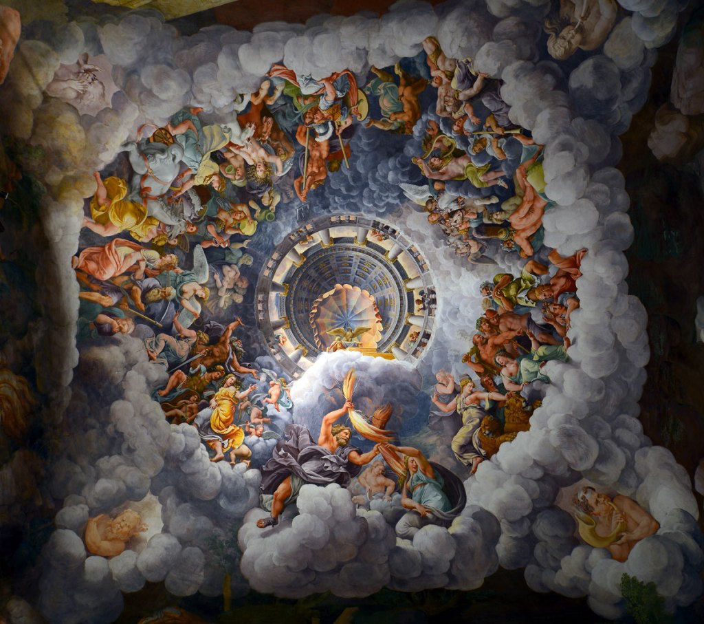 This Ceiling Fresco at Palazzo Te in Italy