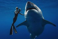 Ocean Ramsey Goes Freediving With World’s Largest Known Great White