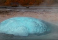 Iceland’s Geysers and Waterfalls in 4K Slow Motion from Above