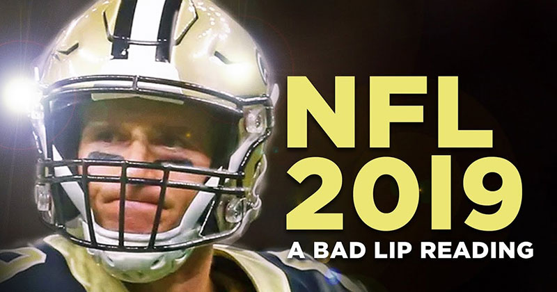 A Bad Lip Reading of the 2018-2019 NFL Season