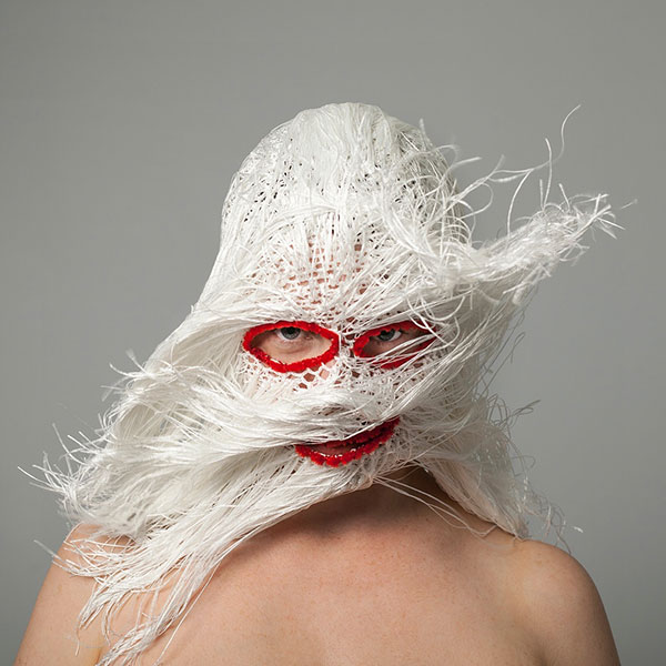crochet masks by threadstories 14 Artist Crochets Balaclavas, Then Turns Them Into Wild Masks With Yarn
