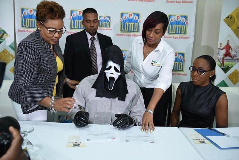 jamaica lottery winners masks costumes 1 In Jamaica, Big Lottery Winners Get Costumes to Protect Their Identity
