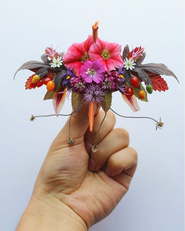 paper crane decorations by cristian marianciuc 5 Paper Artist Folds Cranes and Then Gives Them Intricate Decorations