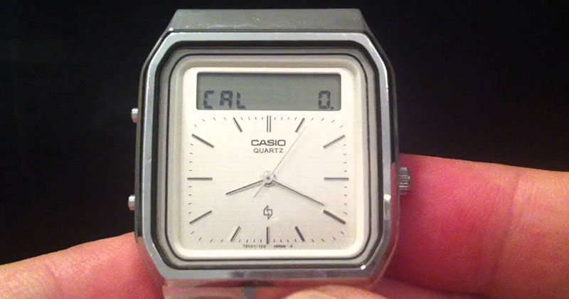 This Touchscreen Watch from 1984 is Amazing