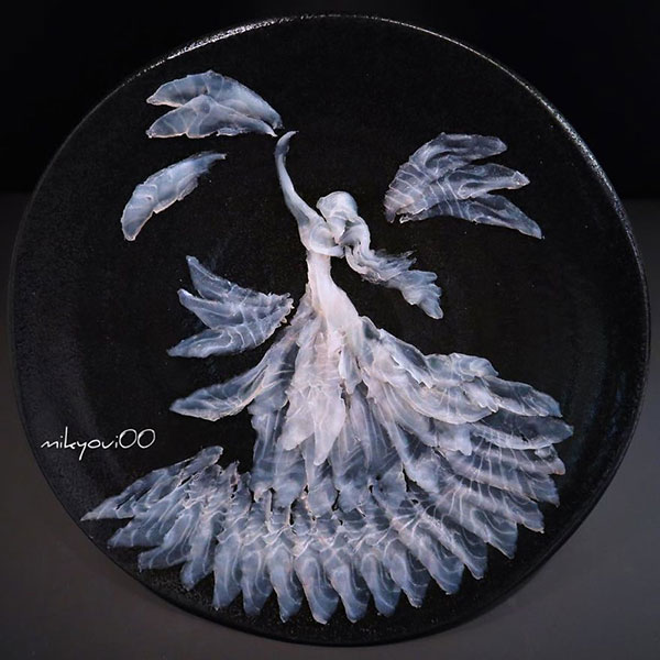 this chef plates the most beautiful sashimi art ive seen mikyou instagram 20 This Chef Plates the Most Beautiful Sashimi Art Ive Seen