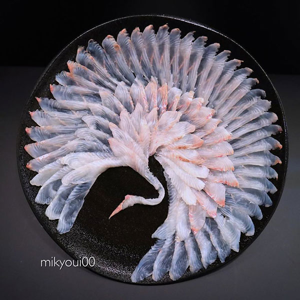 this chef plates the most beautiful sashimi art ive seen mikyou instagram 8 This Chef Plates the Most Beautiful Sashimi Art Ive Seen
