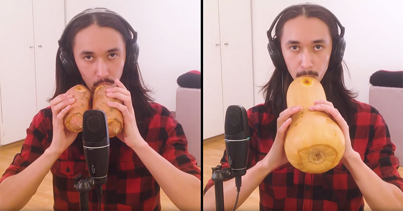 Toto's Africa, Only It's Played on Two Sweet Potatoes and a Squash