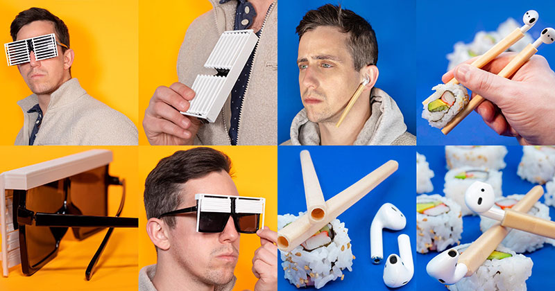 Guy Designs Funny, Useless Products To Solve Problems That Don’t Exist