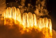 SpaceX Launches Satellite, Then Lands All 3 Booster Rockets For First Time Ever