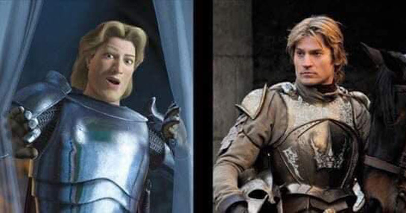 Game of Thrones is Just Live-Action Shrek (11 Comparisons)
