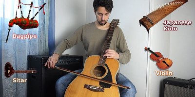Imitating Instruments on a Guitar Without Pedals or Special Effects