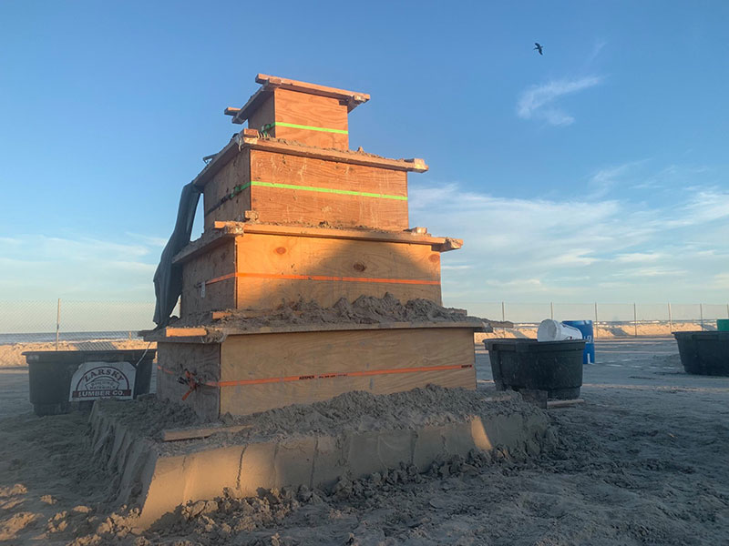 The Winning Sand Sculpture of the 2019 Texas Sand Sculpture Festival