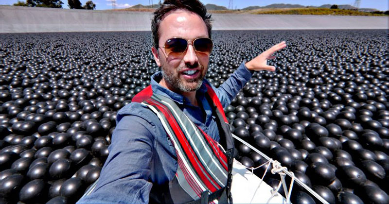 Why Are 96,000,000 Black Balls On This Reservoir?