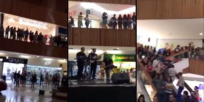 A Mall in Mexico Started Flooding So the Band Played the Titanic Theme Song