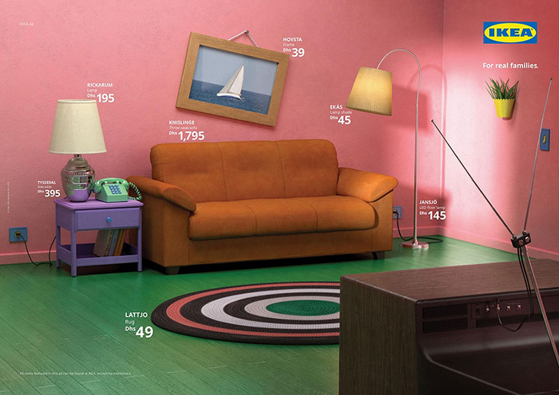 famous tv living rooms recreated with ikea furniture 3 Famous TV Living Rooms Recreated Entirely With Ikea Furniture