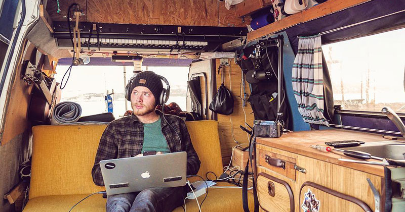 Guy Turns Van Into Mobile Studio and Goes in Search of Europe’s Best Street Musicians